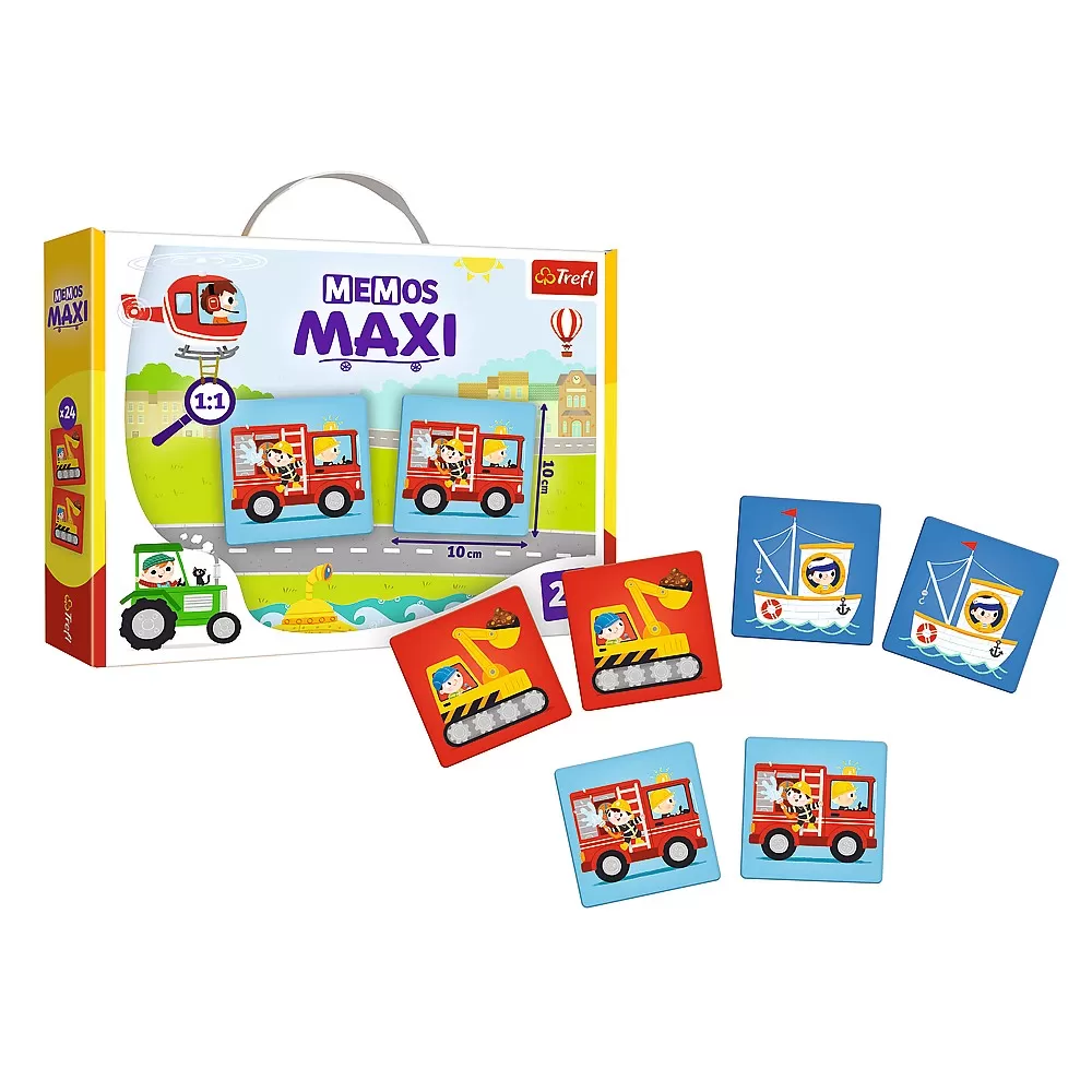 Joc memos maxi vehicule, varsta de la 2 ani la 4 ani [4]
