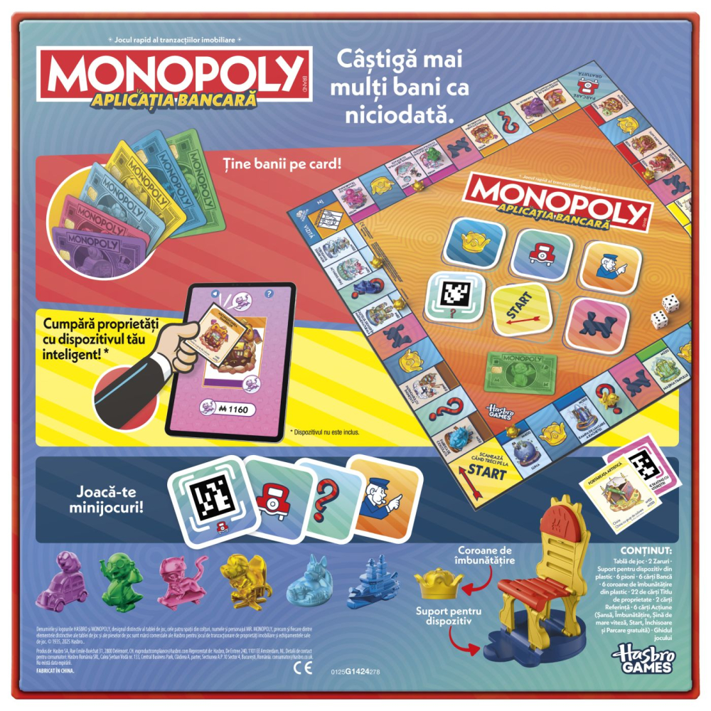 Joc monopoly aplicatia bancara in limba romana copii varsta 8 ani - +15 ani [6]
