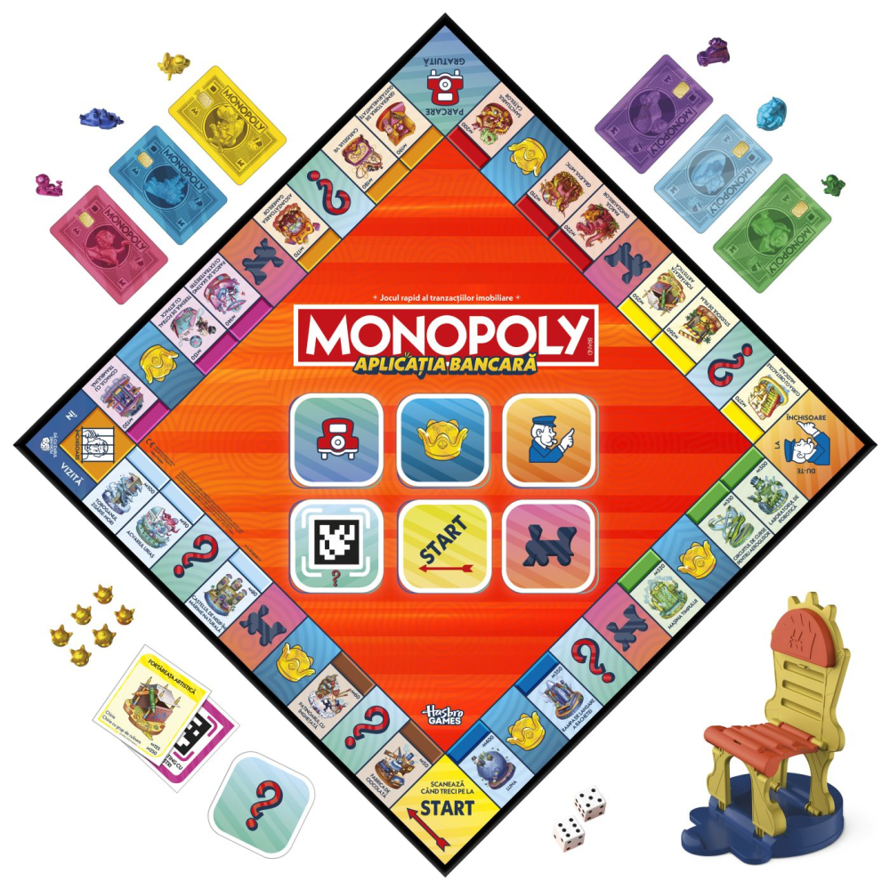 Joc monopoly aplicatia bancara in limba romana copii varsta 8 ani - +15 ani [5]