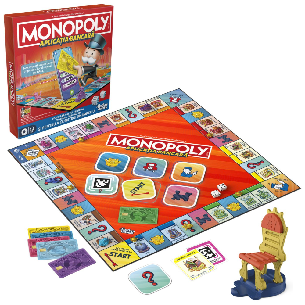 Joc monopoly aplicatia bancara in limba romana copii varsta 8 ani - +15 ani [7]