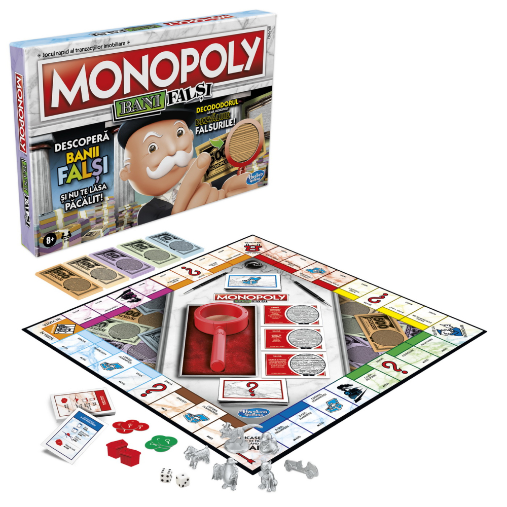 Joc monopoly crooked cash bani falsi in limba romana copii cu varsta peste 8 ani [8]