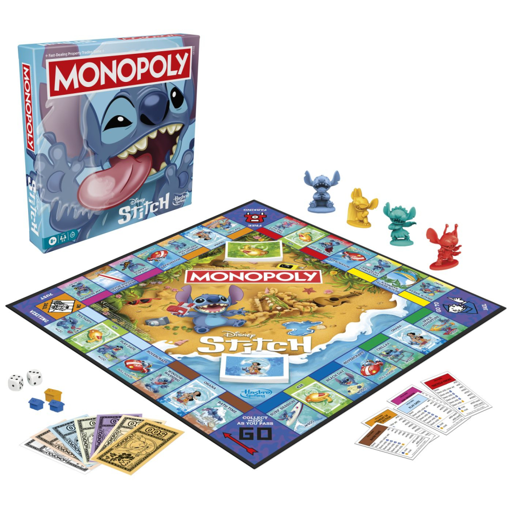 Joc monopoly disney stitch in limba engleza copii varsta 8 ani - +15 ani [7]