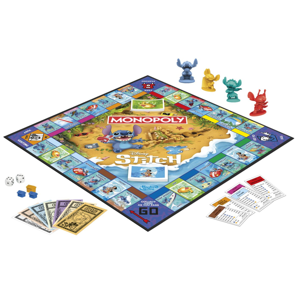 Joc monopoly disney stitch in limba engleza copii varsta 8 ani - +15 ani [2]
