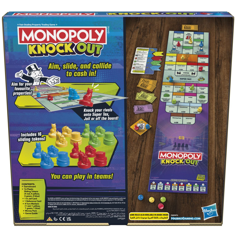 Joc monopoly knock out in limba engleza copii varsta 8 ani - +15 ani [5]