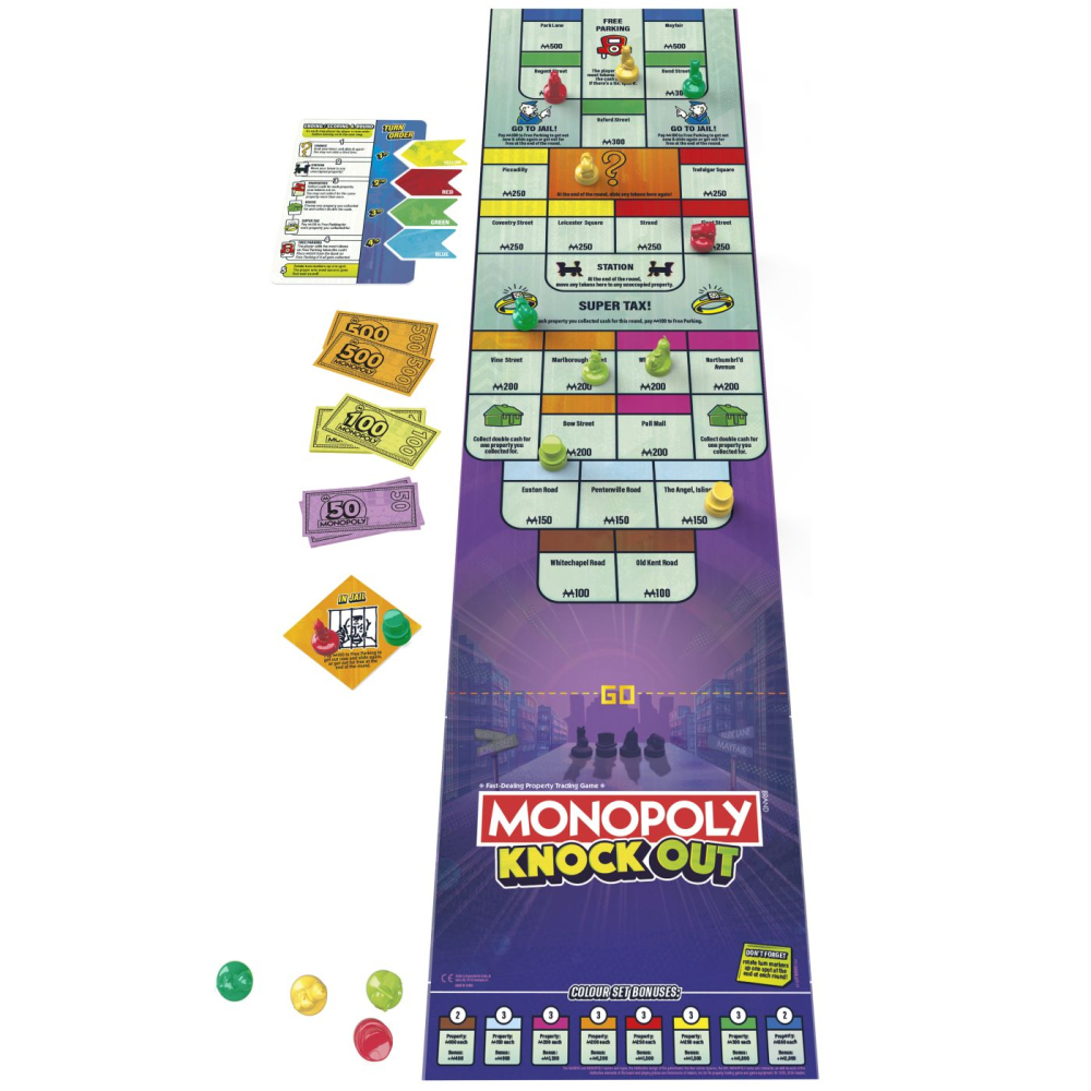Joc monopoly knock out in limba engleza copii varsta 8 ani - +15 ani [4]