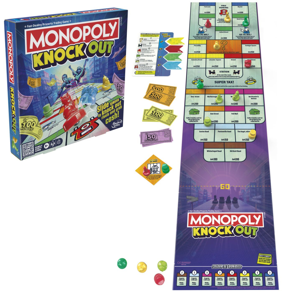 Joc monopoly knock out in limba engleza copii varsta 8 ani - +15 ani [6]