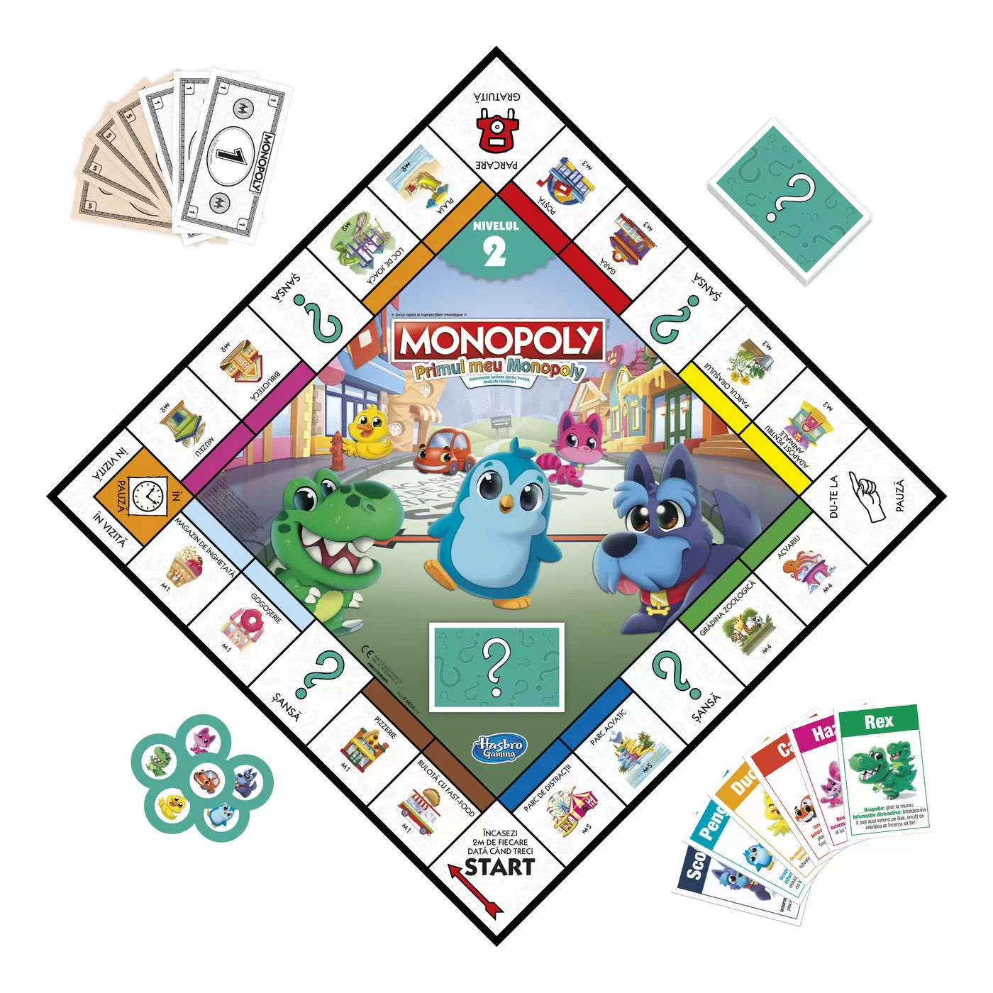Primul Meu Joc Monopoly in Limba Romana, 4 ani+, varsta de la 4 ani la 8 ani [3]