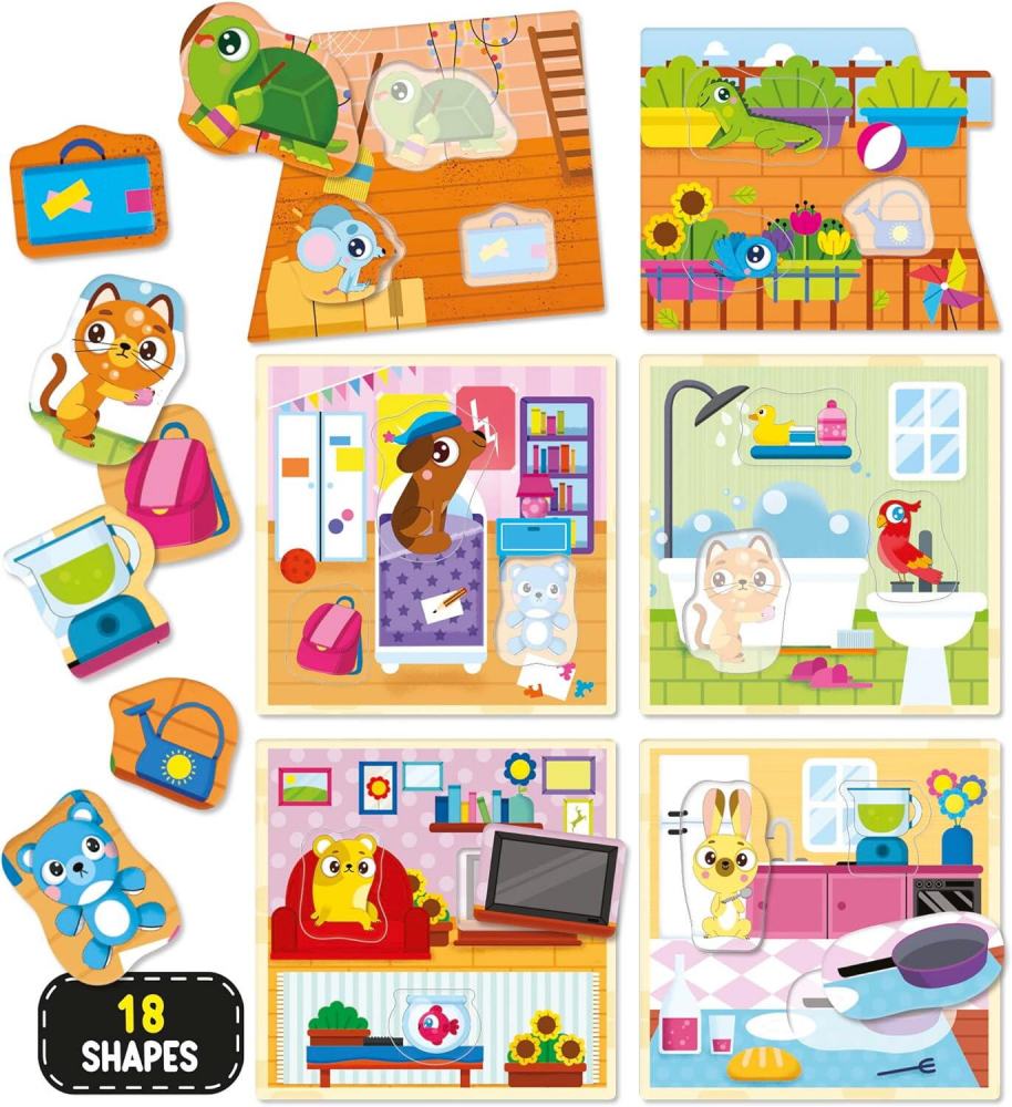 Joc Montessori  - Casuta animalutelor [2]