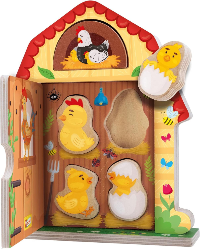 Joc Montessori - Gaina cu pui [2]