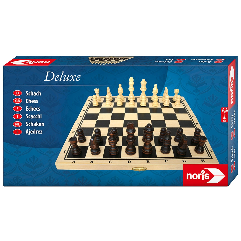 Joc Noris Deluxe Wooden Chess [2]