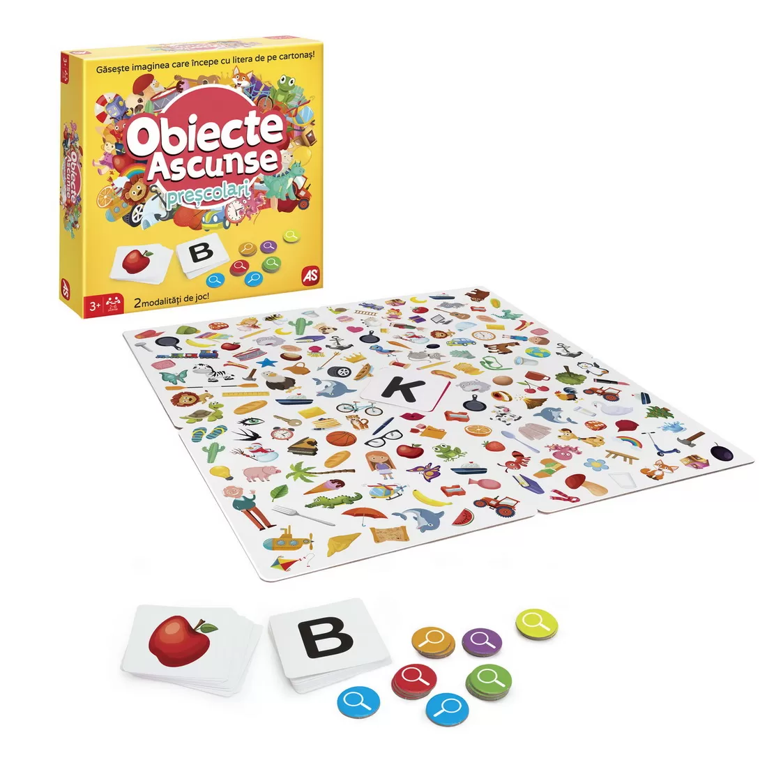 Obiecte Ascunse Prescolari, Joc educativ, 3 ani+, varsta de la 3 ani la 6 ani [5]