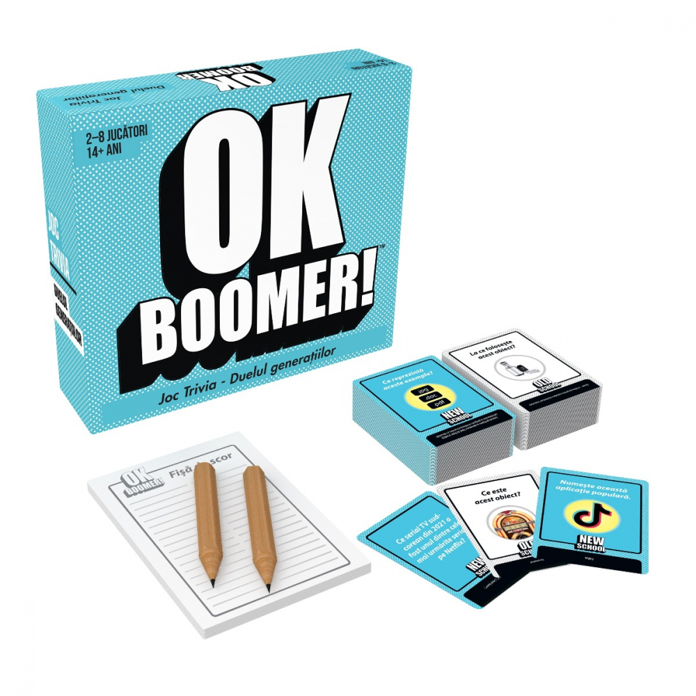 Joc OK BOOMER! varsta 14-18 ani ,18+, Unisex [2]