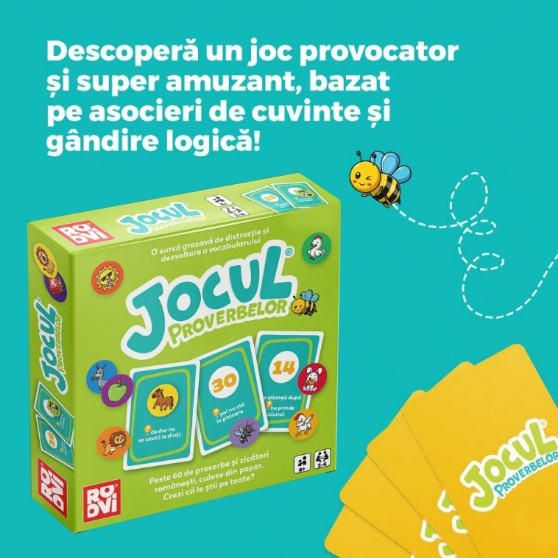 Joc pentru copii Jocul Proverbelor, 2-6 jucatori, 8+ ani, 72603 [4]