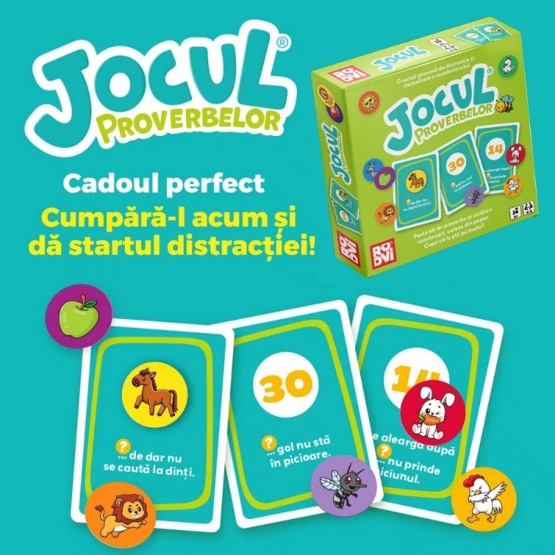 Joc pentru copii Jocul Proverbelor, 2-6 jucatori, 8+ ani, 72603 [7]