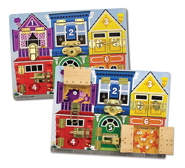 Joc pentru dezvoltarea abilitatilor Incuie si descuie Melissa and Doug [1]