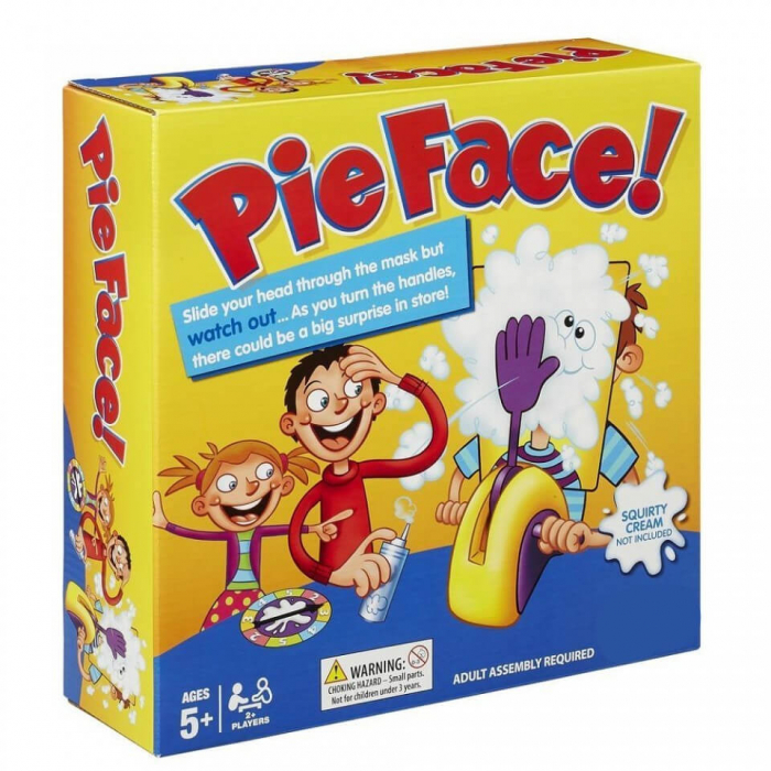Joc Pie Face! Joc de societate multiplayer, ruleta cu frisca. [5]
