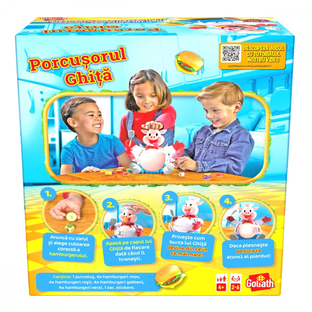 Joc Porcusorul Ghita varsta 5-7 ani, Unisex [5]