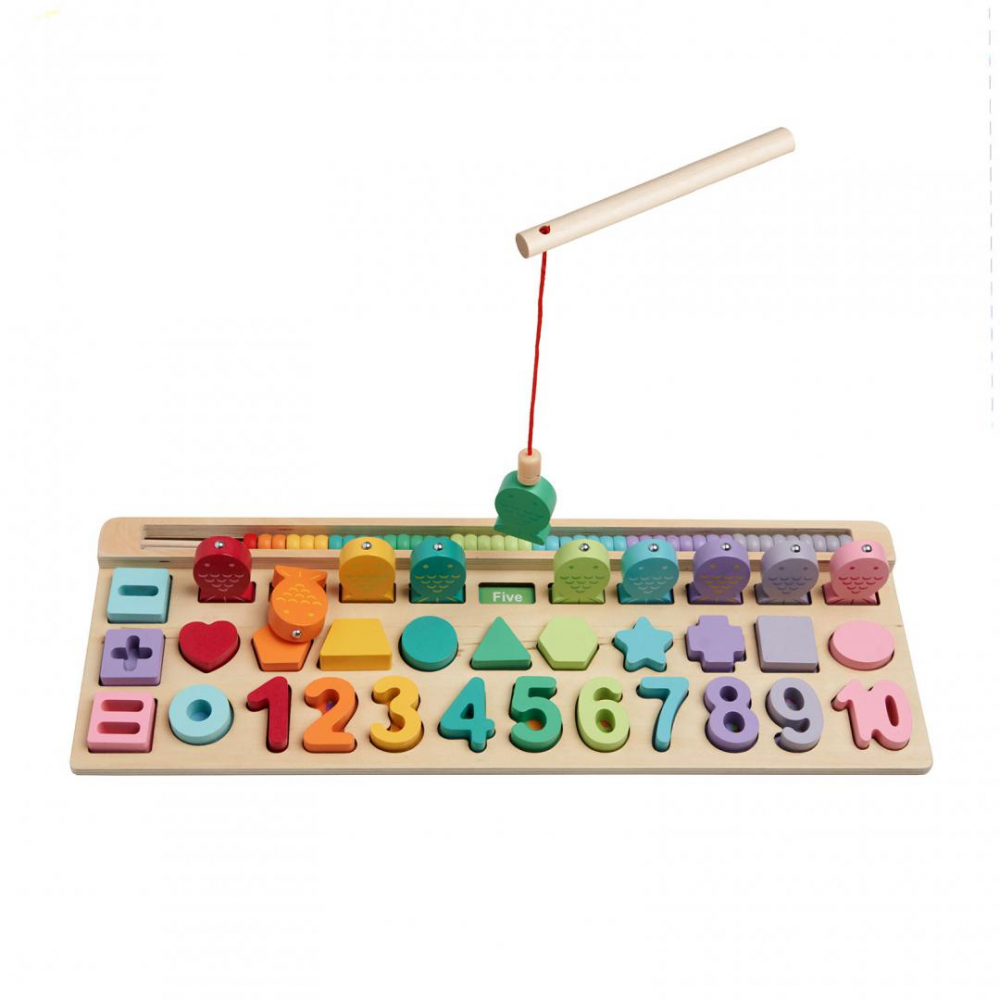 Joc puzzle din lemn, 4 in 1, 35 de piese [3]