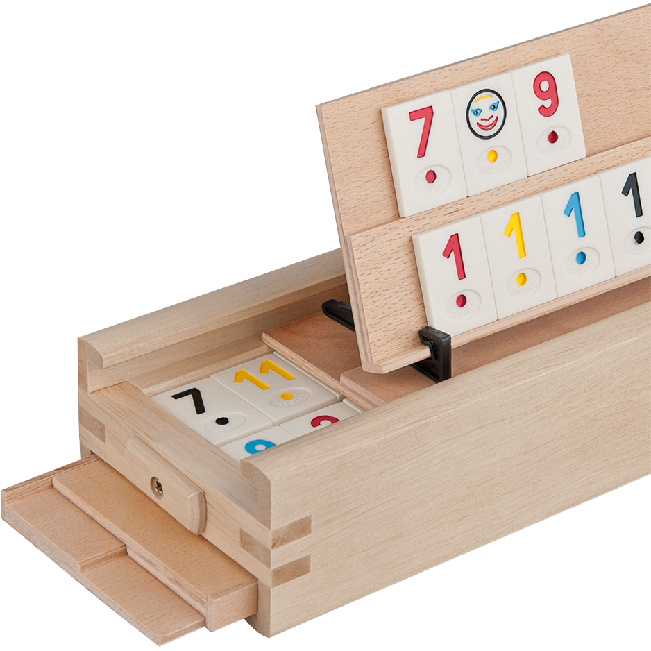 Joc remi clasic, din lemn masiv, fabricat in Romania, calitate premium [2]