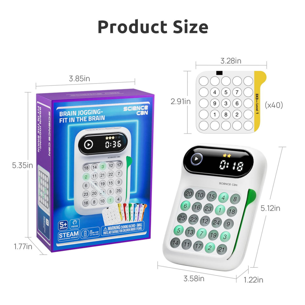Joc STEAM 3 in 1 - Antrenament pentru creier [3]