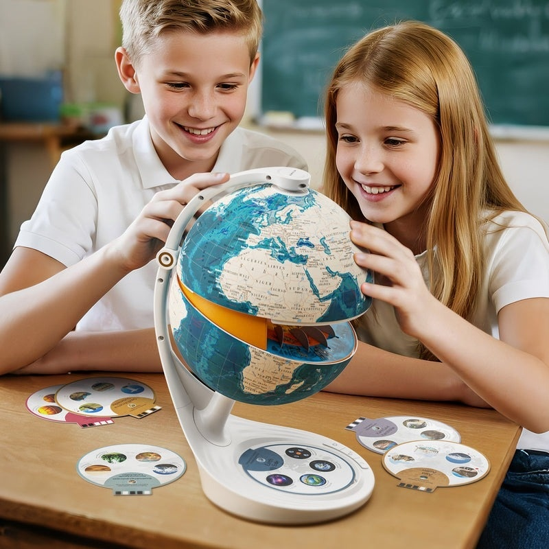 Joc STEM Glob pamantesc interactiv, TopBright pentru Baiat, Fata varsta 6 - 9, 9+ [2]