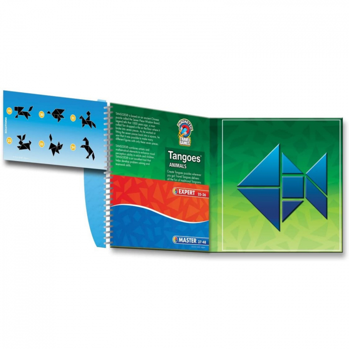 Jocuri de logica si gandire ⭐ Tangram Magnetic, Smart Games [3]