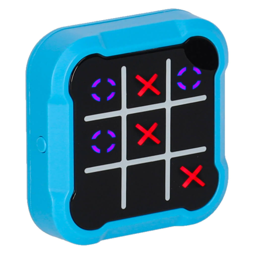 Joc Electronic X si 0 4 in 1 Tic Tac Toe – Consola Portabila Puzzle cu LED [4]