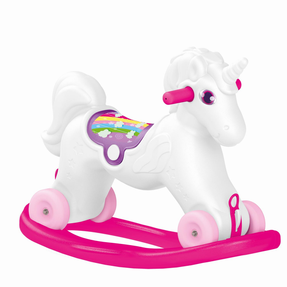 Jucarie 2 in1 - Unicorn balansoar [4]
