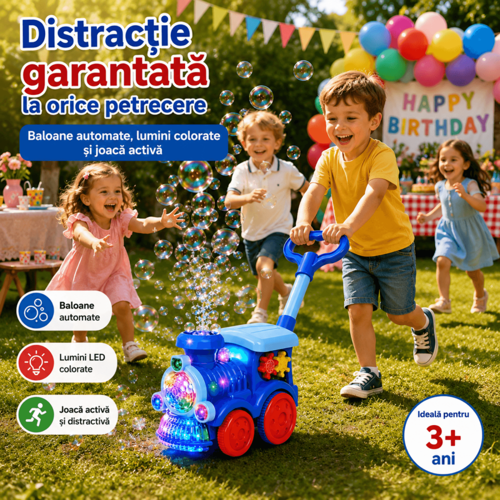 Jucarie Aparat de Facut Baloane Spun, Incarcare USB, Copii [7]