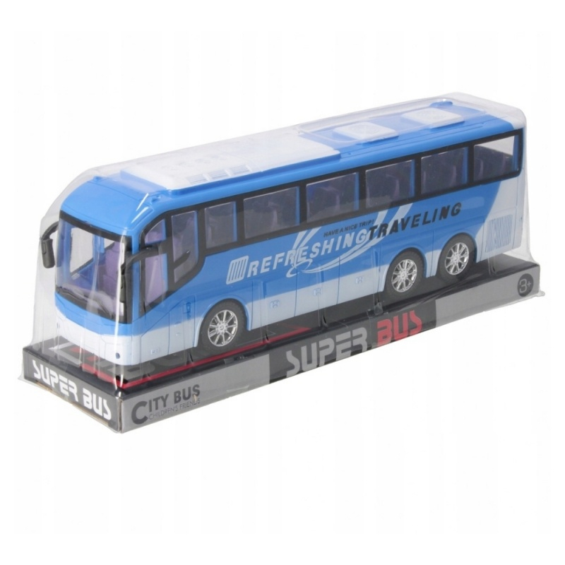 Jucarie autobuz, 34x12x10cm, MegaCreative, 549590, pvc, +3 ani [3]