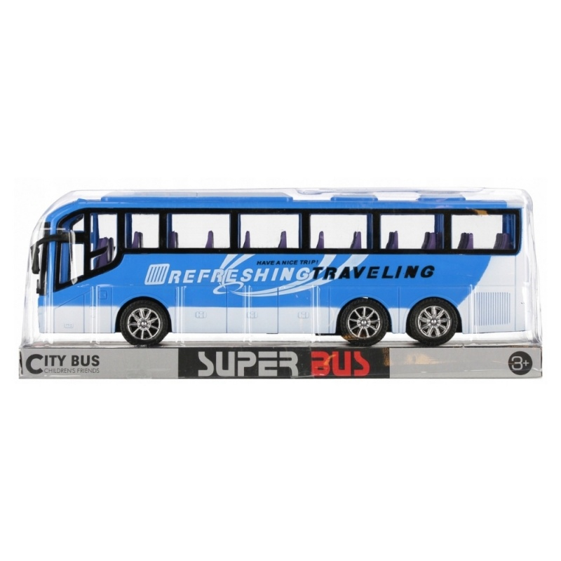 Jucarie autobuz, 34x12x10cm, MegaCreative, 549590, pvc, +3 ani [4]