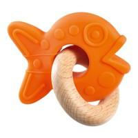 BabyFishy, Jucarie gingivala pentru bebelusi, in forma de pestisor, Djeco, varsta 0 - 1 ani, Baiat, Fata [2]