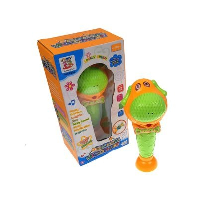 Microfon de jucarie pentru bebe cu sunete si lumini. [4]