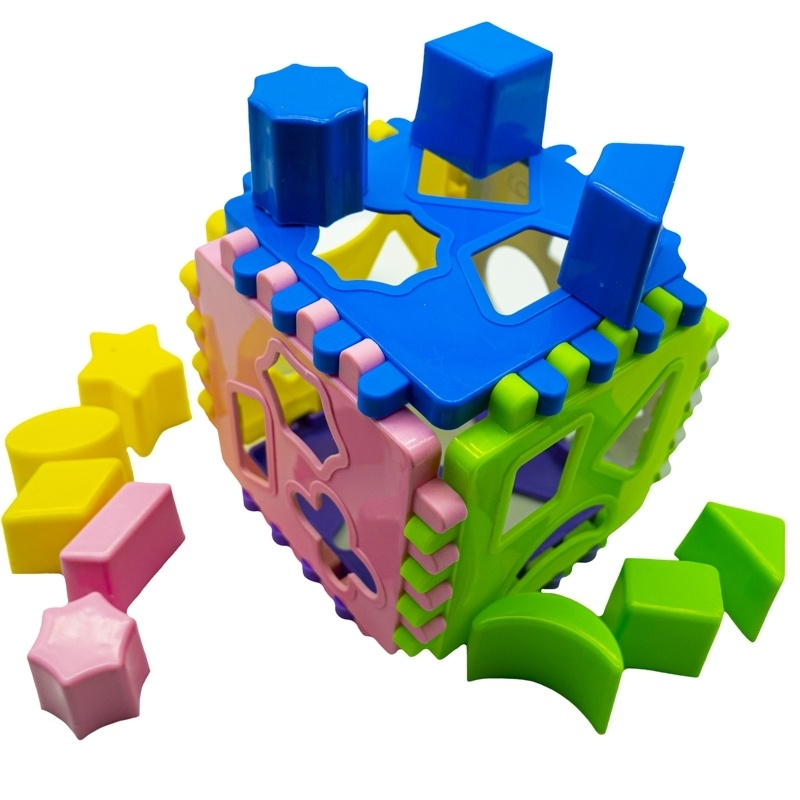 Jucarie bebelusi - Cub cu activitati educative 24 piese, 13cm - Roben 16002 , 12+ luni [5]