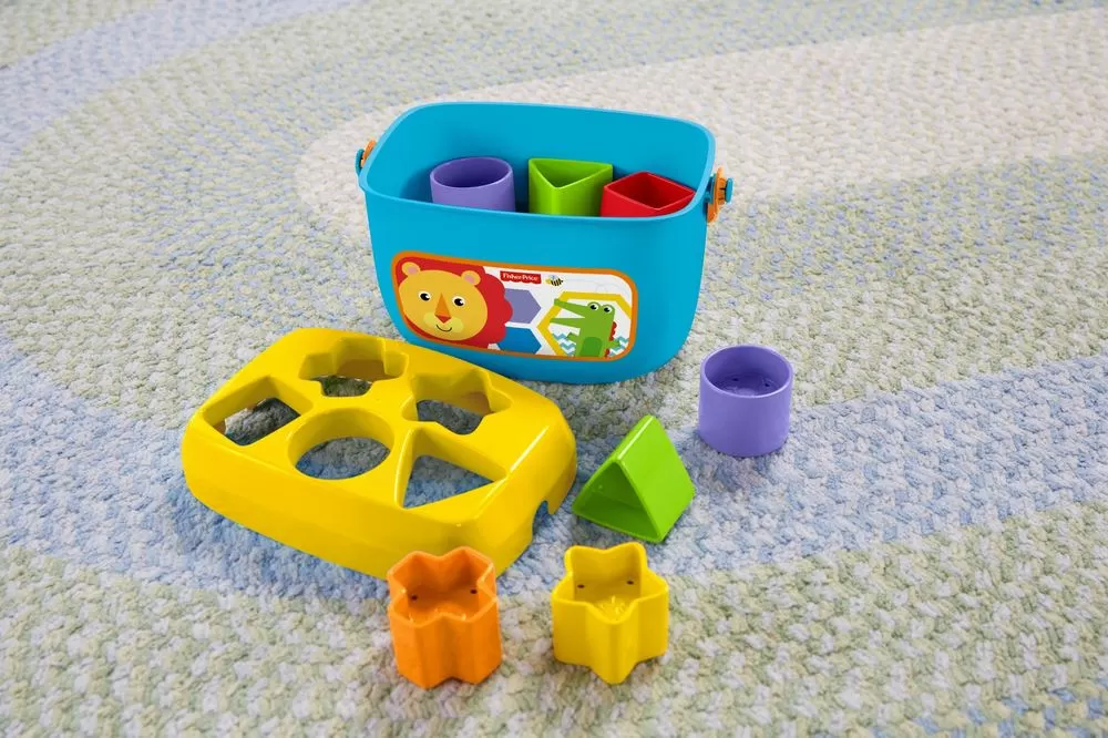 Jucarie bebelusi primele cuburi fisher price, varsta de la 6 luni la 2 ani [5]