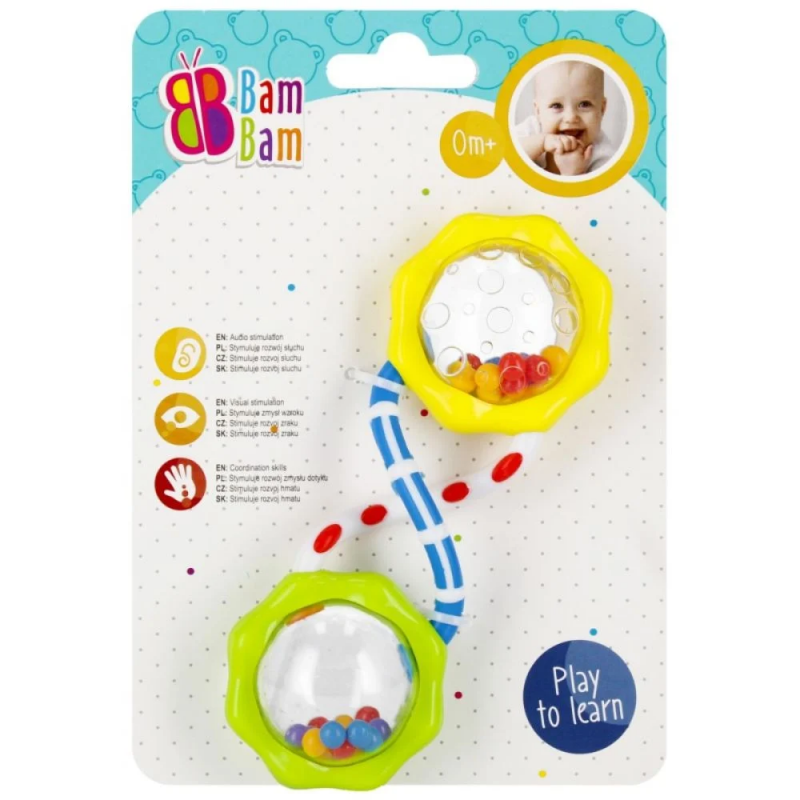 Jucarie bebelusi zornaitoare - spirala - Bam Bam 515074, 0+ luni [2]