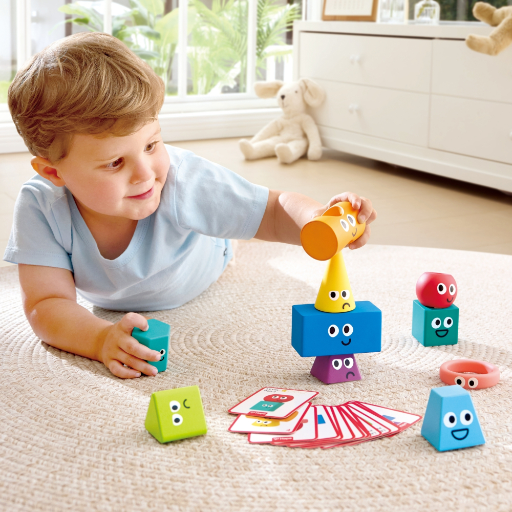 Jucarie - Blocuri Montessori de stivuit varsta 3 ani+ [3]
