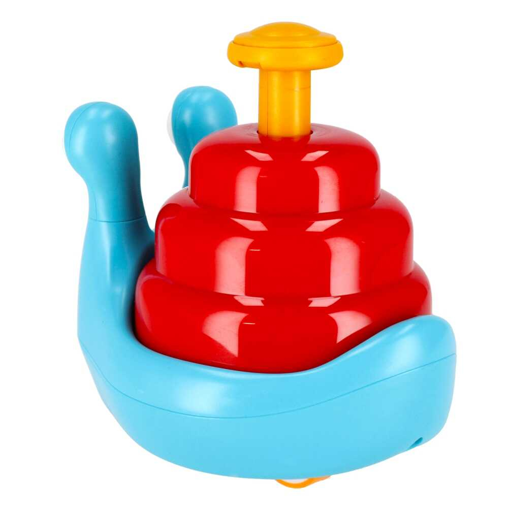 Jucarie Interactiva, Melc pe Roti, Push & Go, pentru bebelusi,  3 ani + [5]