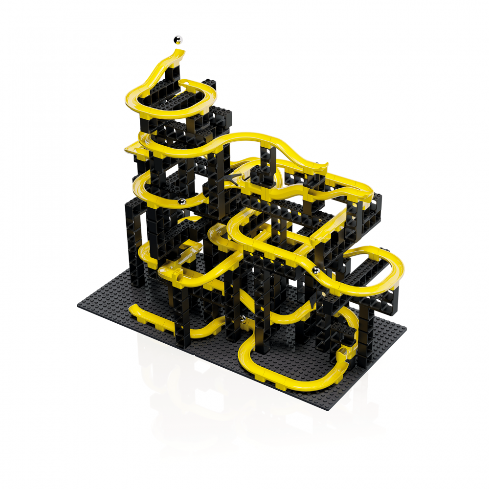 Jucarie copii Hubelino Marble Run Pi Starter Set (214 piese) [1]
