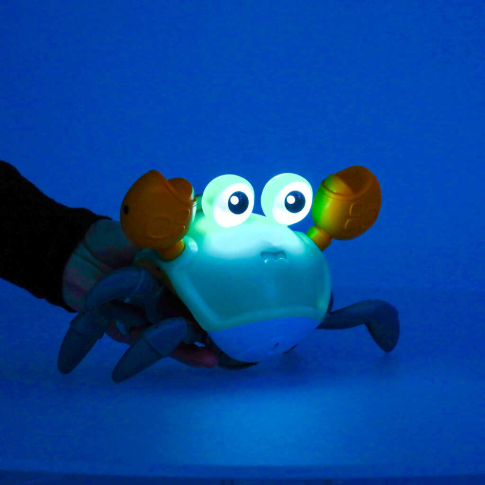 Jucarie Crab mergator, muzical, interactiv, pentru copii si bebe [8]