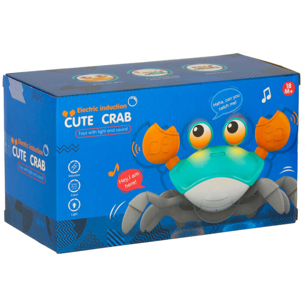 Jucarie Crab mergator, muzical, interactiv, pentru copii si bebe [11]