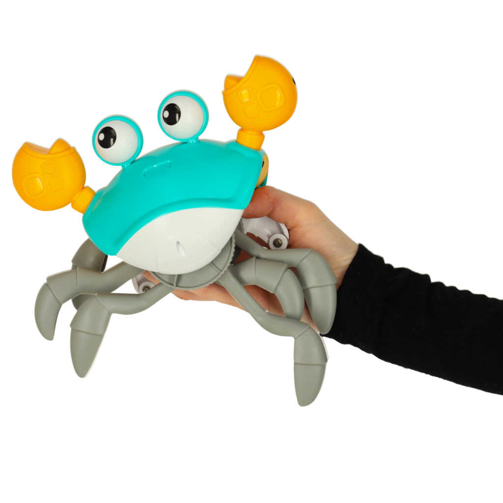 Jucarie Crab mergator, muzical, interactiv, pentru copii si bebe [5]