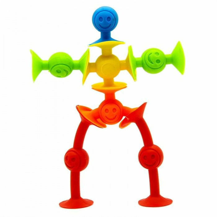 Set 8 Figurine, Jucarii cu ventuze, Omuleti flexibili - micostore.ro. [3]