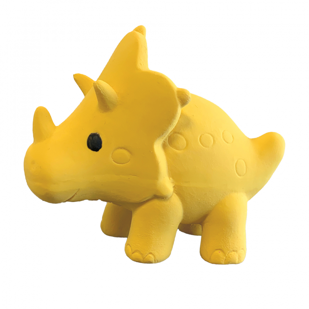 Jucarie de baie copii - Triceratops - 100% cauciuc natural [2]