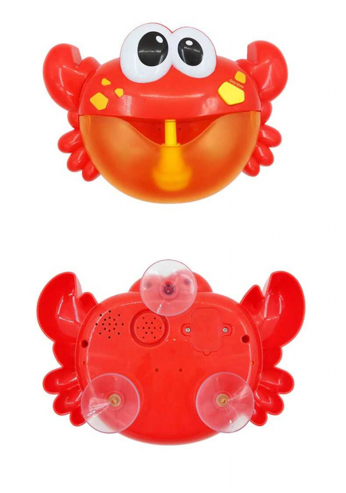 Jucarii de Baie - Crab cu Ventuze care face Spuma si Baloane de Sapun [2]
