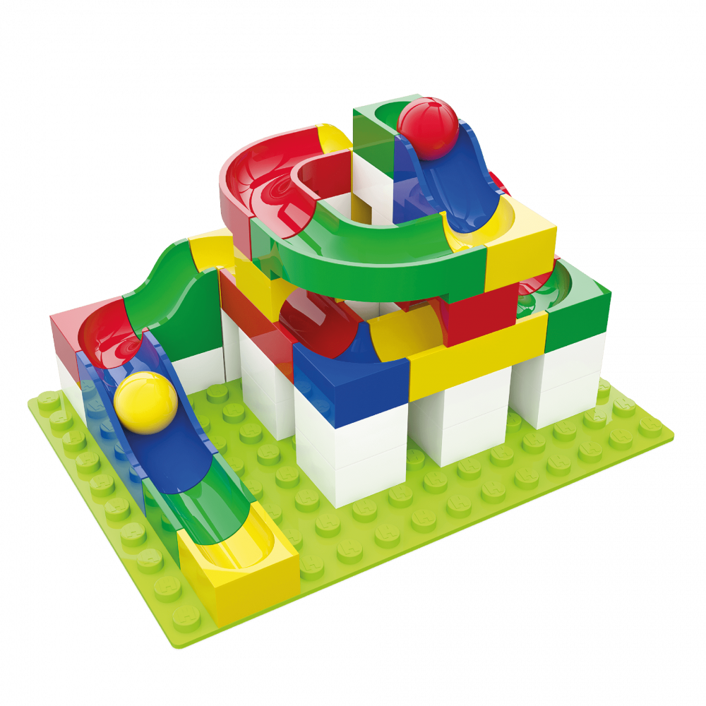 Jucarie de construit pentru copii Marble Run Hubelino (45 piese) [1]