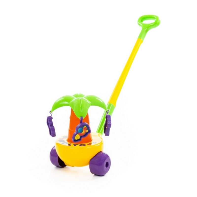 Jucarie de impins Polesie Palmier 7918, din plastic, 63x19x23cm [4]