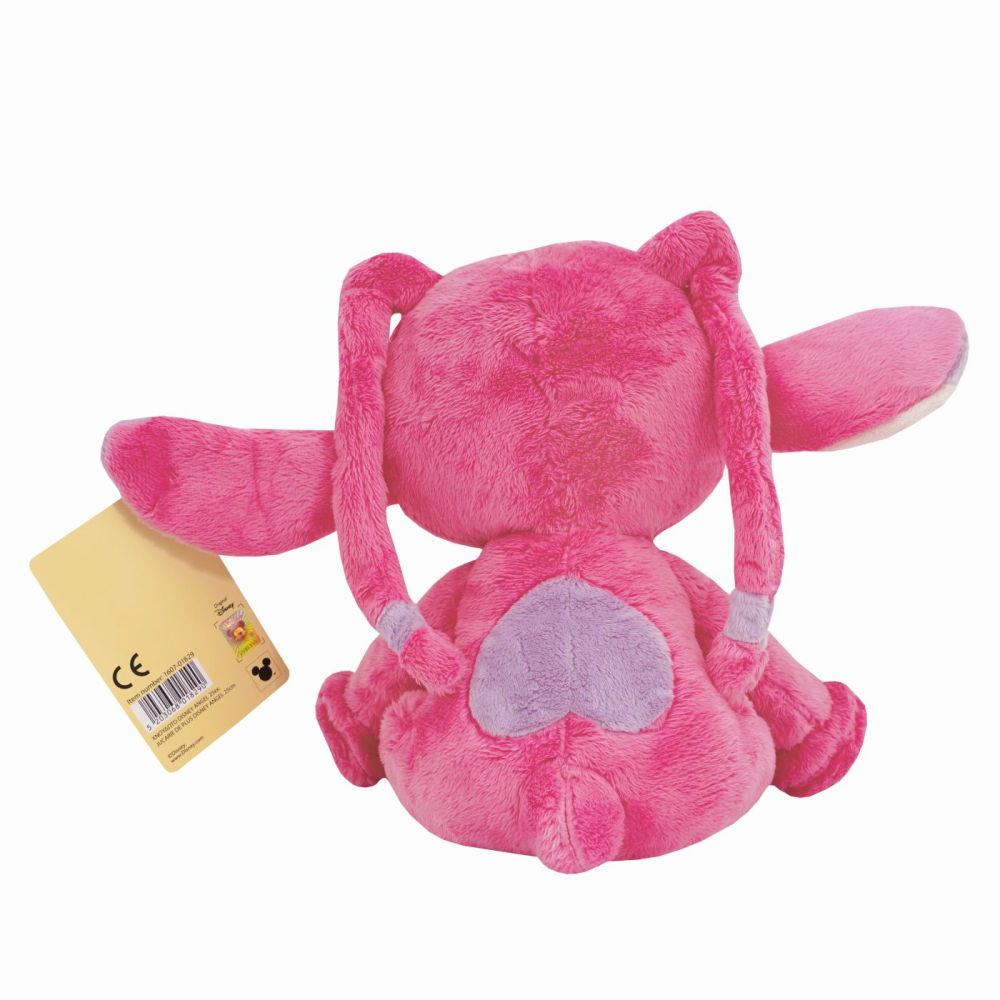 Jucarie de plus disney angel roz 25cm copii varsta 0 luni - +15 ani [4]