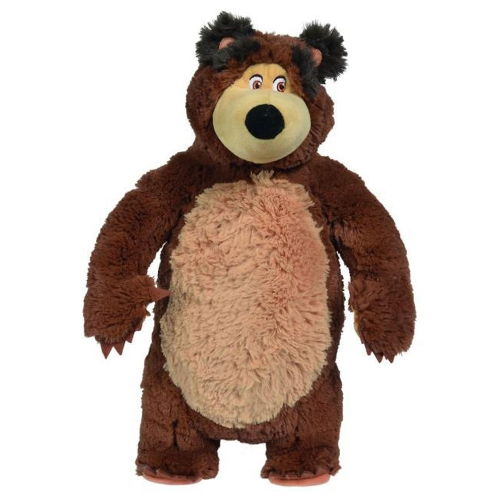 Jucarie de plus Simba Masha and the Bear, Bean Bag Bear 40 cm [1]