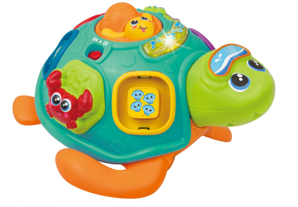 Jucarie de tras testoasa cu forme pentru bebelusi, winfun, varsta de la 1 an la 3 ani [14]